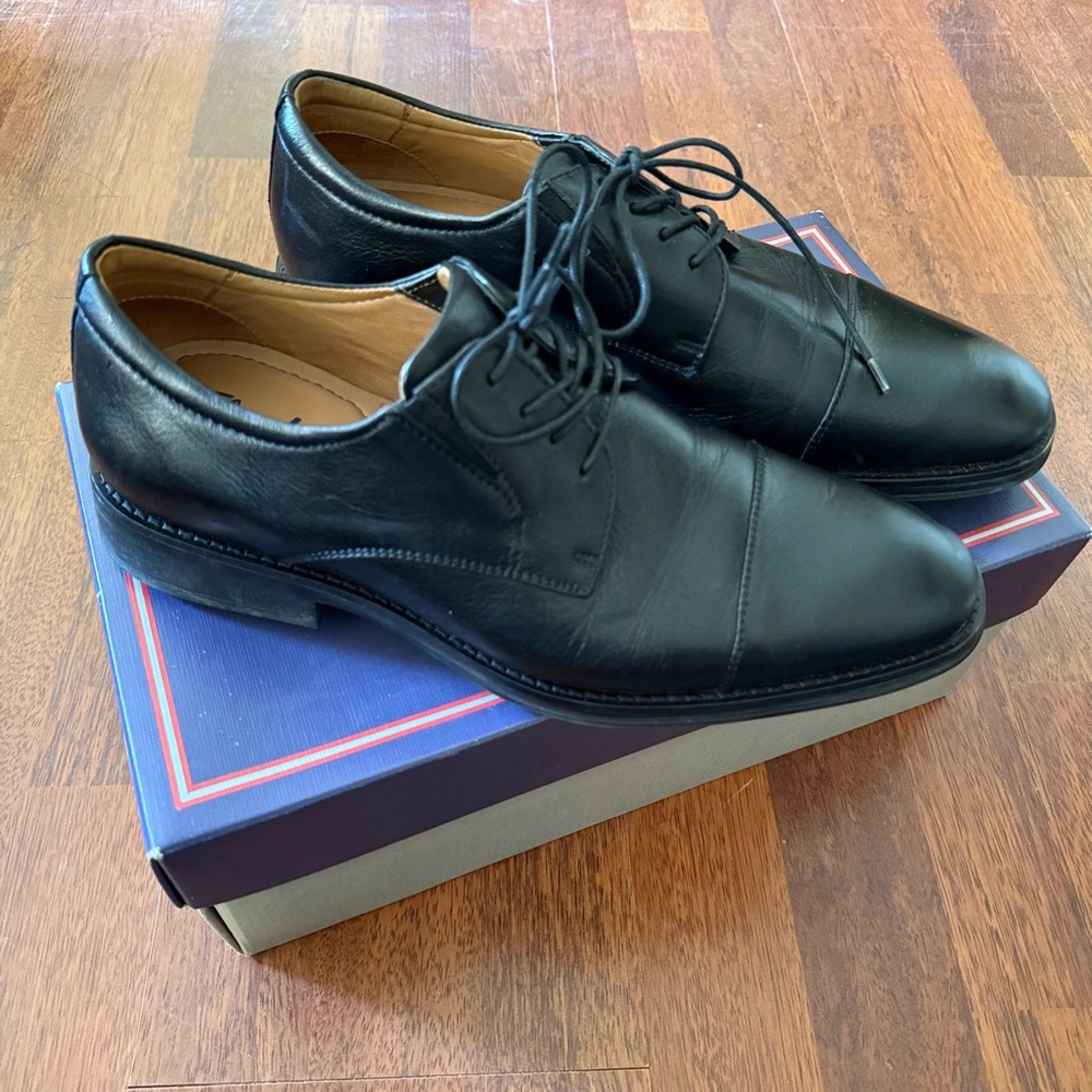 Flag Ltd. Monroe Cap Toe Shoes - Black